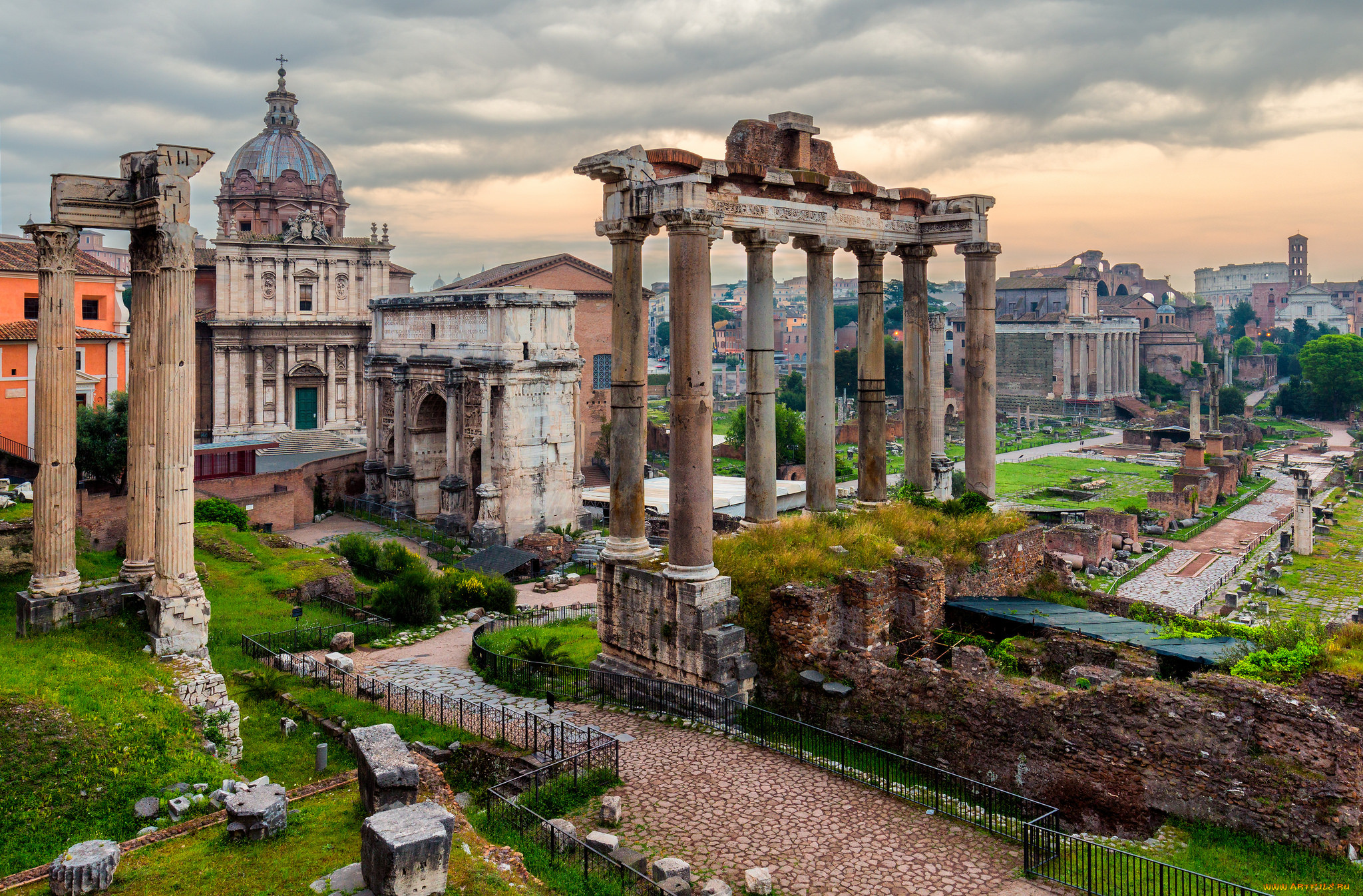 roman forum in rome, , ,   , , , 